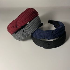 NWOT Lot of 4 headbands - twisted knot headband